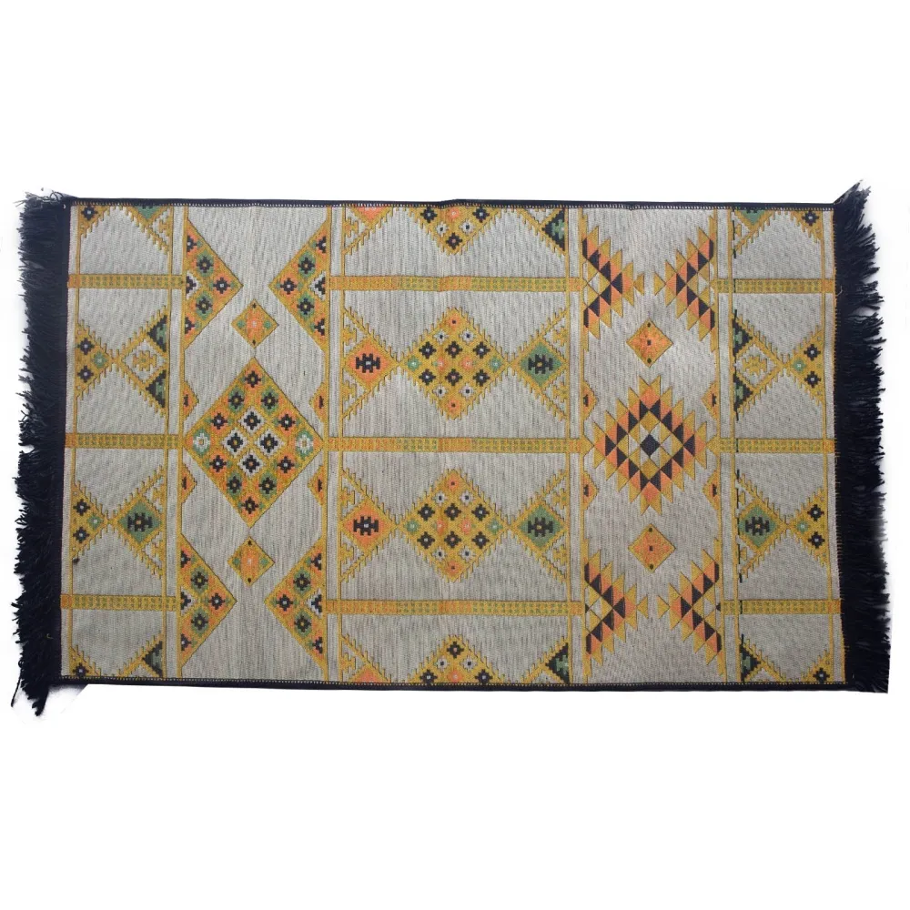 Tappeto Kilim 125x80 cm Giallo Turco