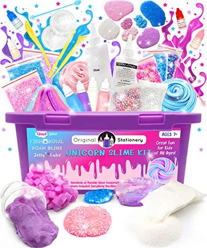 Original Stationery Kit Completo per Slime Unicorno – Laboratorio per...
