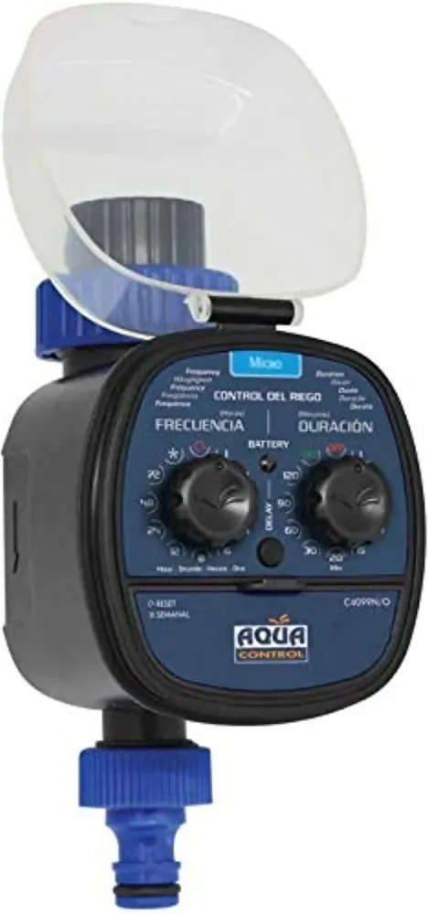 Aqua Control C4099O Programmatore d'irrigazione da giardino, per tutti i tipi di rubinetti, apertura 0 bar. Vecchio C4099N