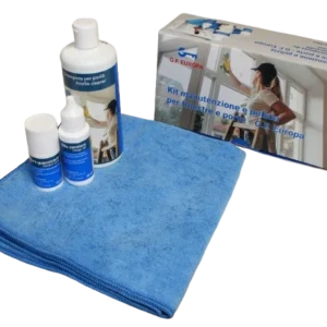 KIT MANUTENZIONE E PULIZIA PER FINESTRE E PORTE