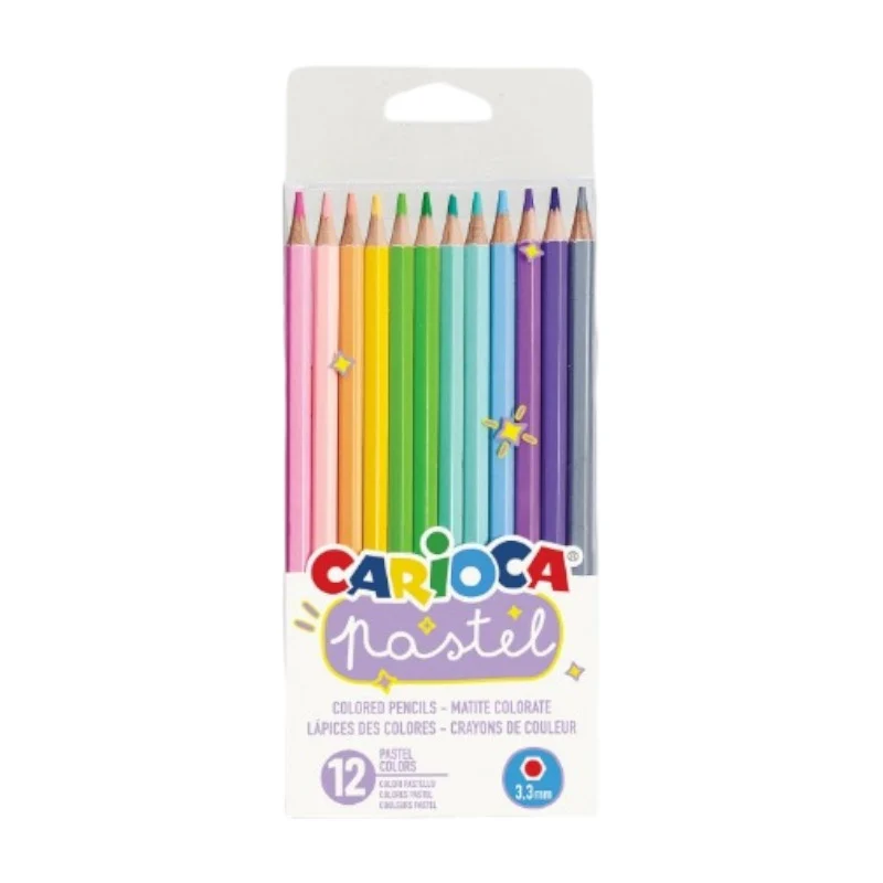 Kit Carioca Pastello - Evidenziatori + Matite + Pennarelli - Bundle