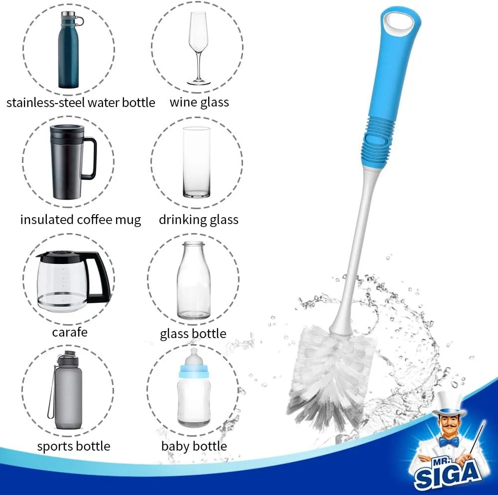MR.SIGA Long Handle Bottle Brush