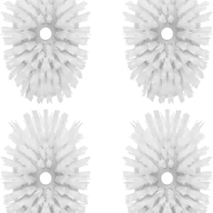 MR.SIGA Soap Dispensing Dish Brush Refills, 4 Pack