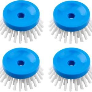 MR.SIGA Soap Dispensing Palm Brush Refill, Pack 4