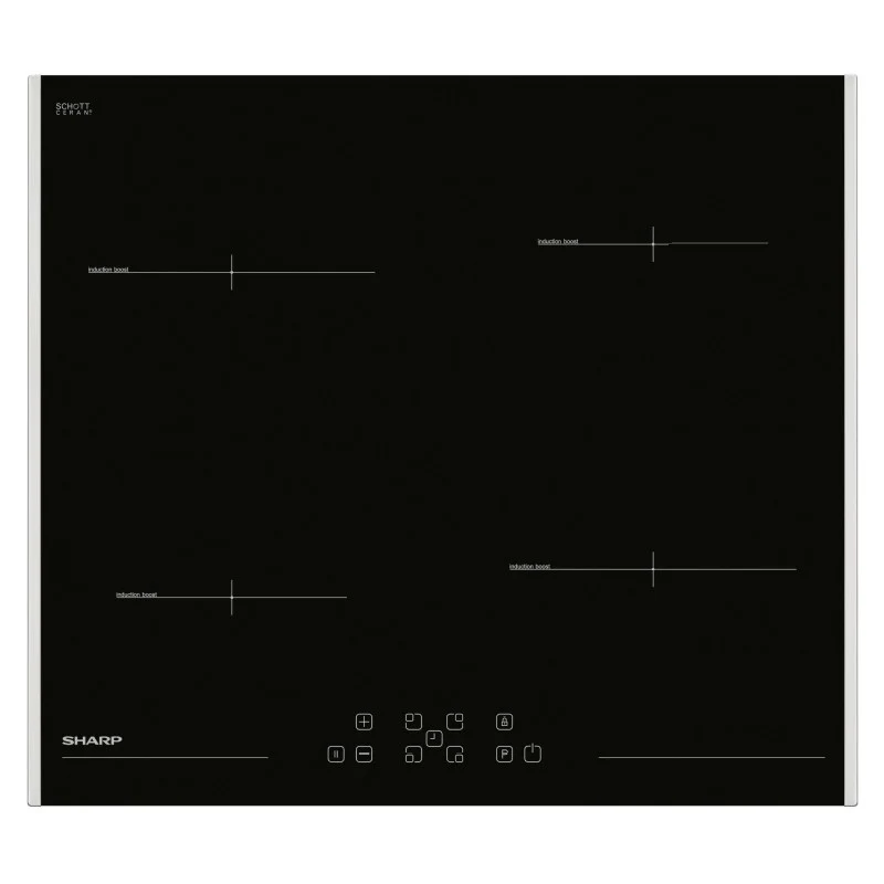 Sharp Induzione al piano cottura KH-6i19ft0K-eu 60cm