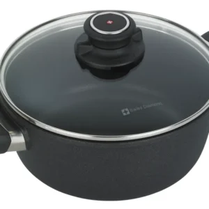 Pentola da cucina diamantato svizzero con copertura xD classica + induzione Ø 20 cm