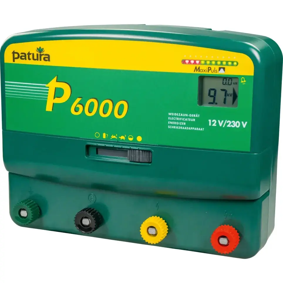 P 6000: energizzatore per recinzioni elettriche