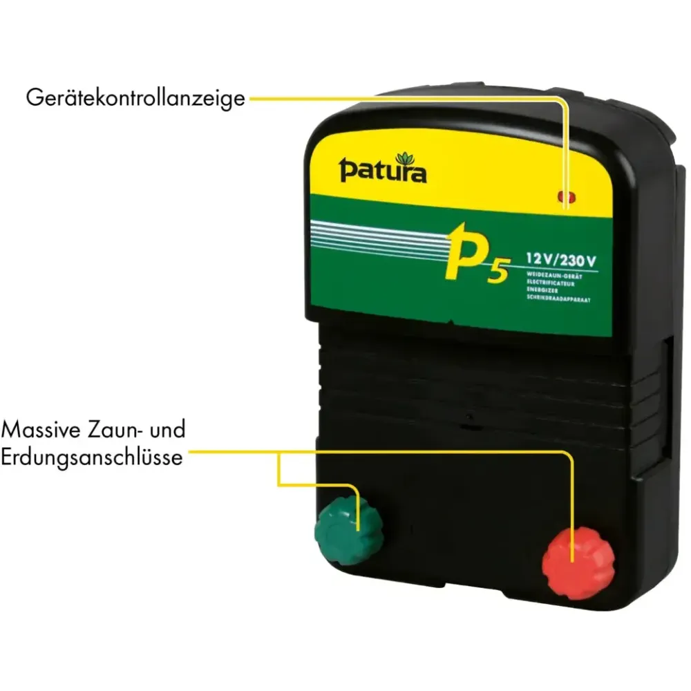 P 5 Alimentatore per recinzioni elettriche