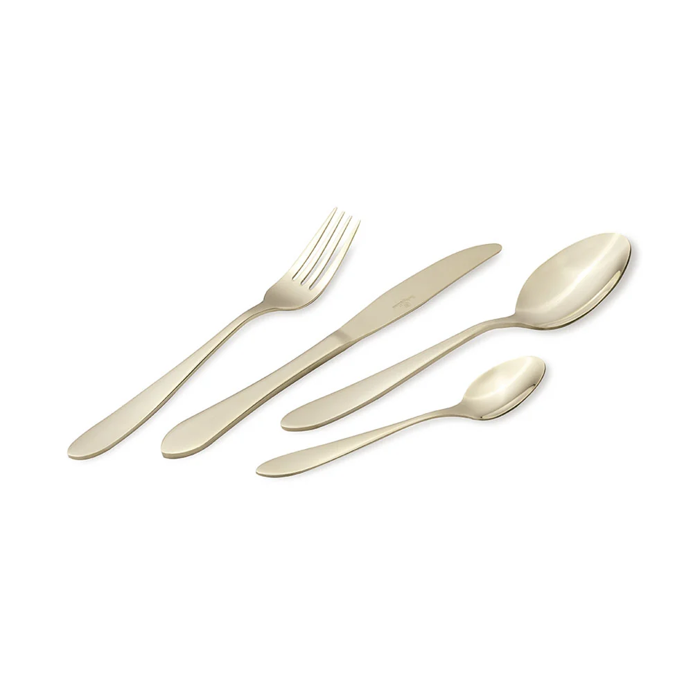 Berlinger Haus Küchenbarf Haus 24 Set di posate parziali Champagne