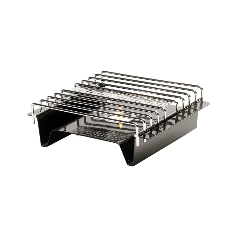 NOUVEL CUSCINE BISOGNO DI SALDATORE PIASTO 1 FAMINA CHROME PLATTATO/NERO 21.5X18.5X7.3CM