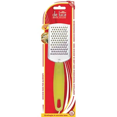Grattugia Professional De Luca Acciaio Inox con Manico Ergonomico