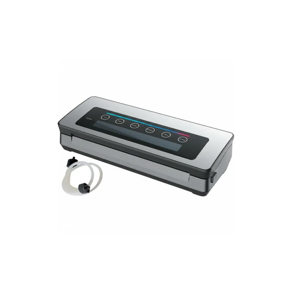 Macchina Sottovuoto Fast Vac Domus Inox 130W con Rotolo e Sacchetti