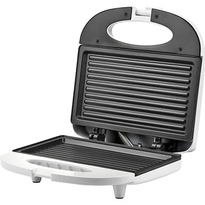 Tostiera Girmi TS03 750W con Piastre Antiaderenti e Chiusura di Sicurezza