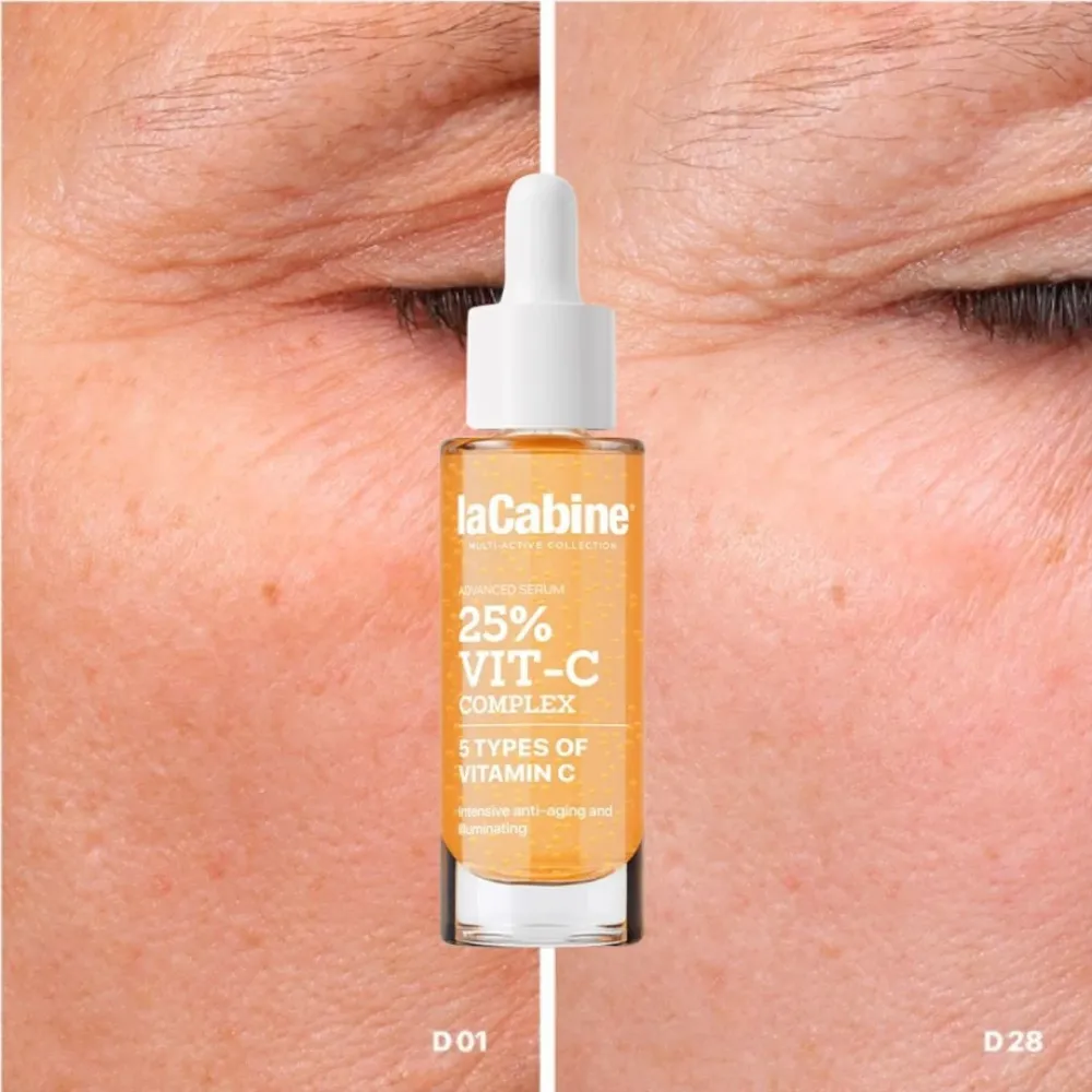 LACABINE SIERO VISO AVANZATO 25% VIT-C COMPLEX - Illumina e Rassoda la Pelle