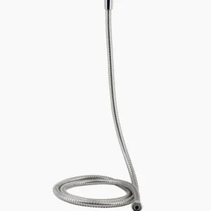 Laccio doccia flessibile cromato 250 cm – Attacco 1/2", resistente e maneggevole