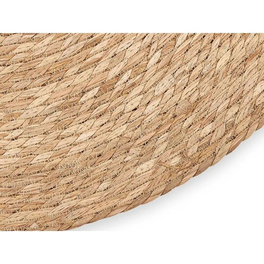 Portatimbri Tappeto GiftDecor LR23151-80 Naturale Sparto 80 x 2 x 80 cm (6 Unità)