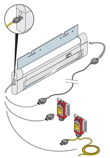 Abb EV1040 - Lampada fluorescente 8 W‚ 220-240 V L=342 mm