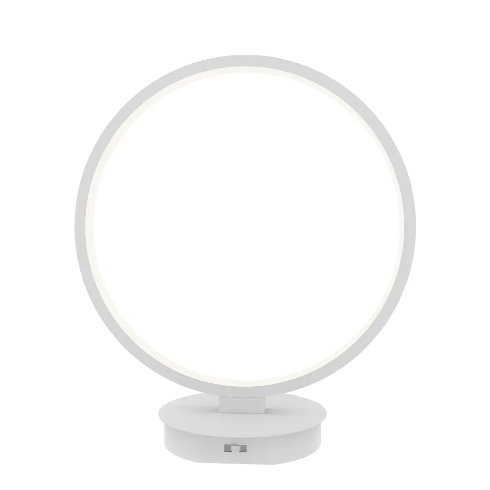 LAMPADA DA TAVOLO LED FANEUROPE FREDY BIANCO 15W 1440LM CCT 30X31CM LED-FREDY-L1