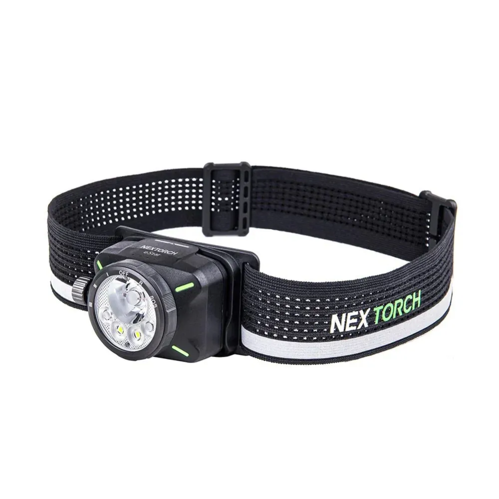 Lampada frontale LED eStar, 1'300 lumen (batteria inclusa)