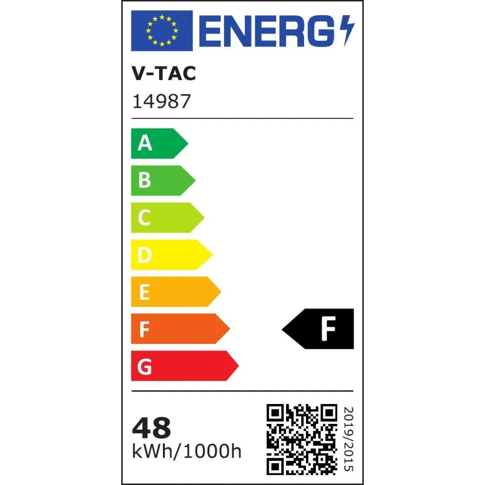 Lampadario LED V-TAC Sospensione con 2 Mezzaluna 48W Colore Bianco 80*120cm 4000K Triac Dimmerabile 3000K SKU 14987