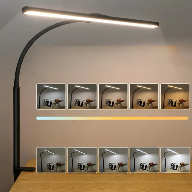 TASKBRIGHT – Lampada da scrivania LED flessibile collo d'oca per ufficio e casa Cozey Maison