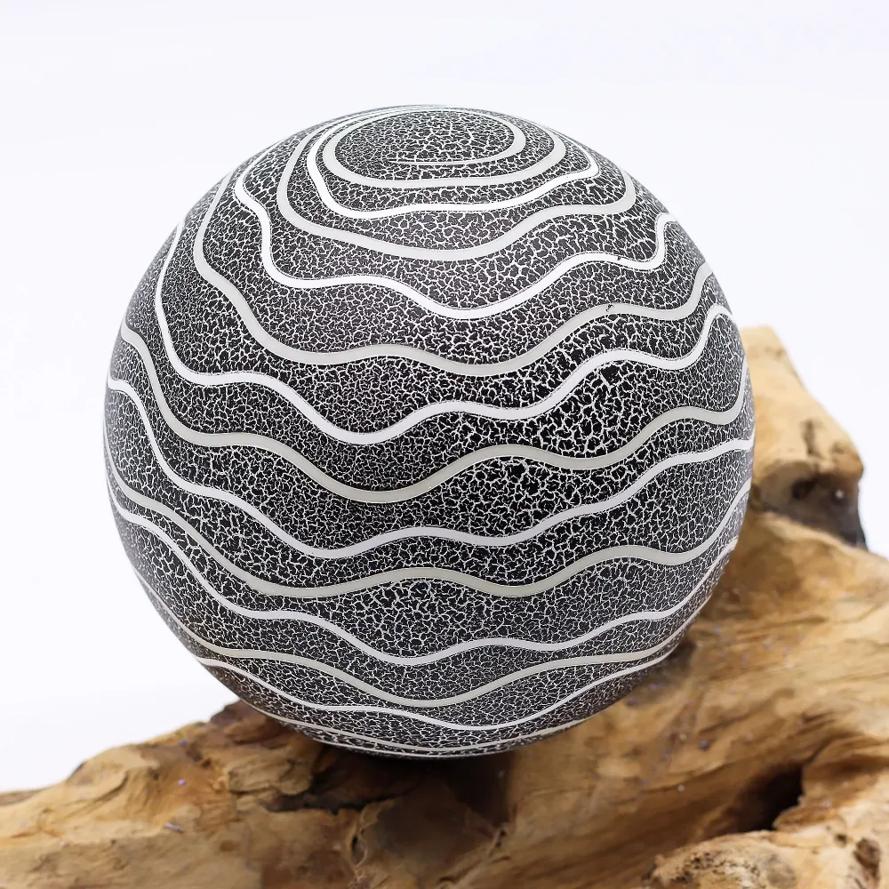 Lampada DriftGlow con paralume grigio Luna