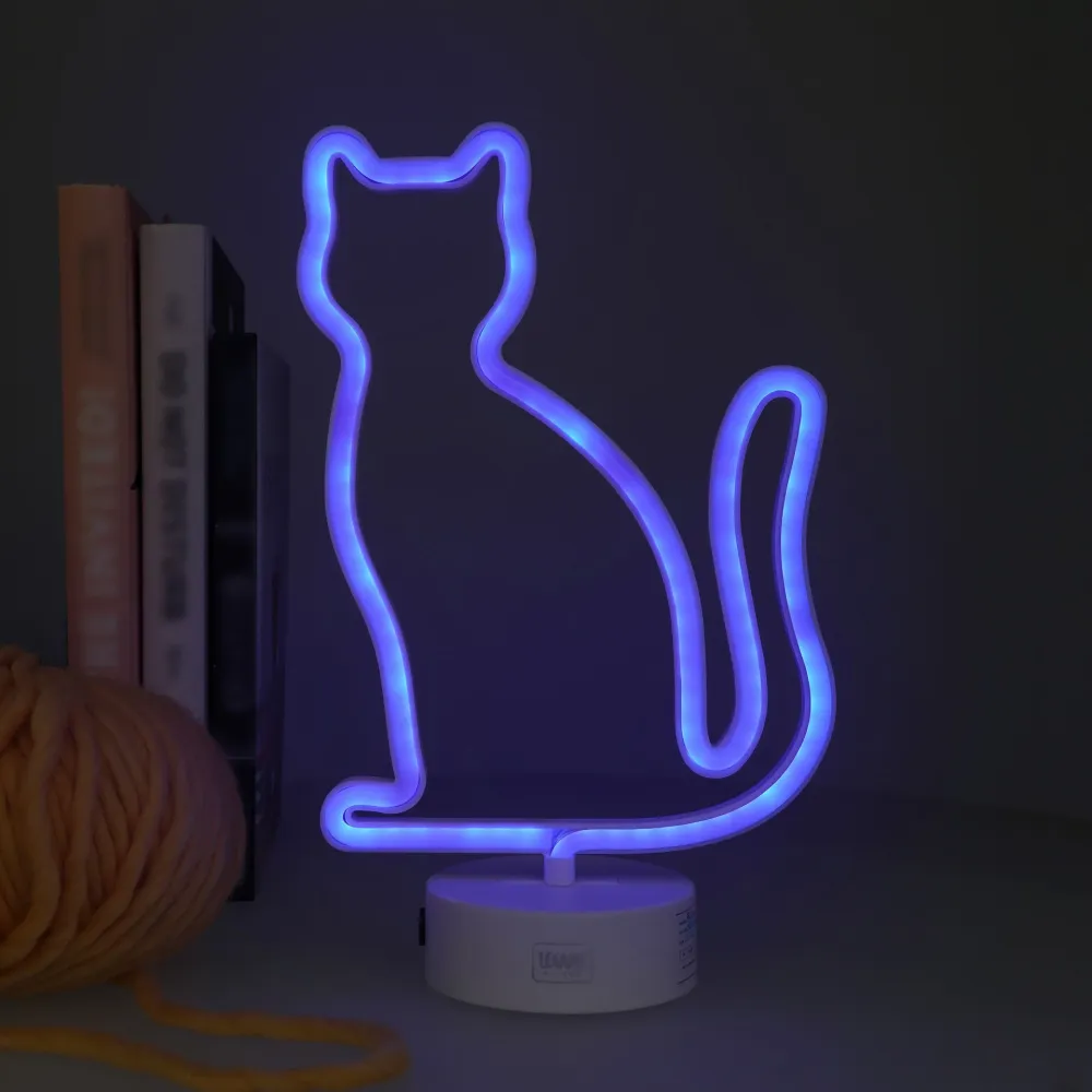 It's Sign Lampada Led Effetto Neon - Kitty