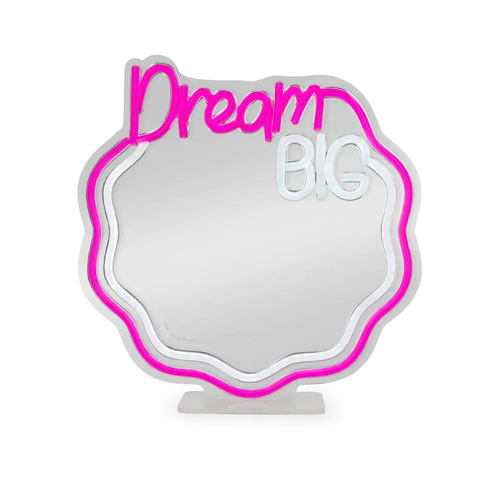 Specchio Luce Led Effetto Neon It's Sign - Dream Big