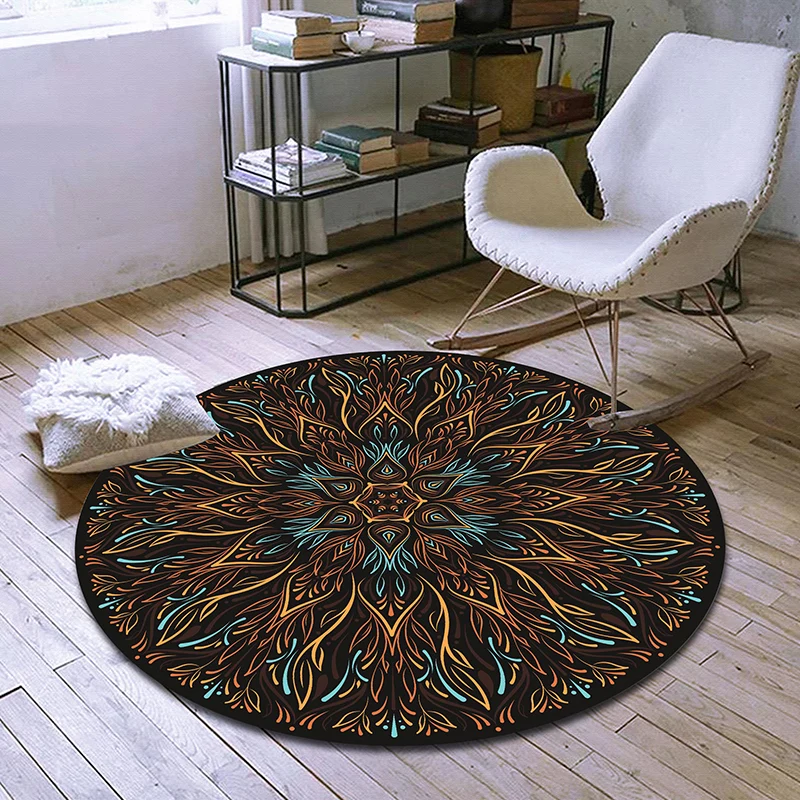 Esclusivo tappeto marocchino Tappeto floreale tribale multicolore Tappeto antiscivolo lavabile lavatrice per animali domes...