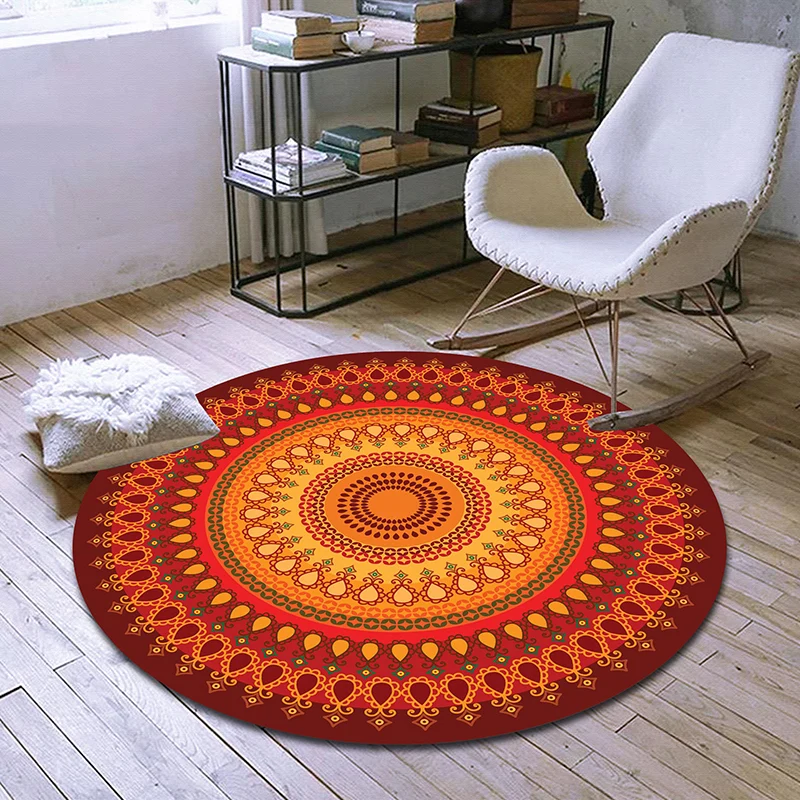 Esclusivo tappeto marocchino Tappeto floreale tribale multicolore Tappeto antiscivolo lavabile lavatrice per animali domes...