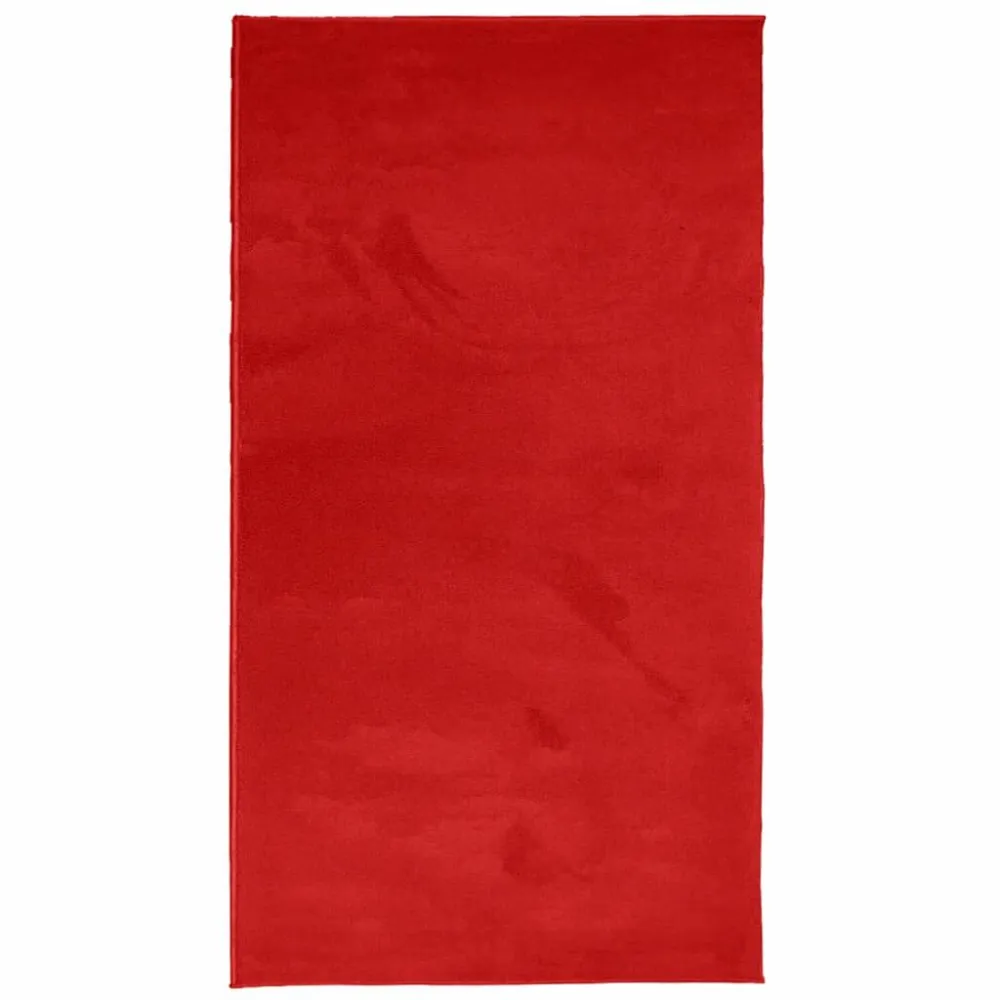 Tappeto OVIEDO Pelo Piccolo Rosso 60x110 cm Sicuro | Impermeabile
