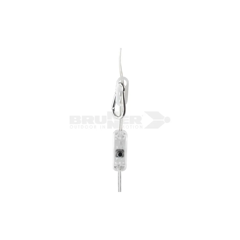 BRUNNER SYRMA LED FOLD-AWAY LAMPADA PIEGHEVOLE PER TENDE E VERANDE - COLORE: GRIGIO