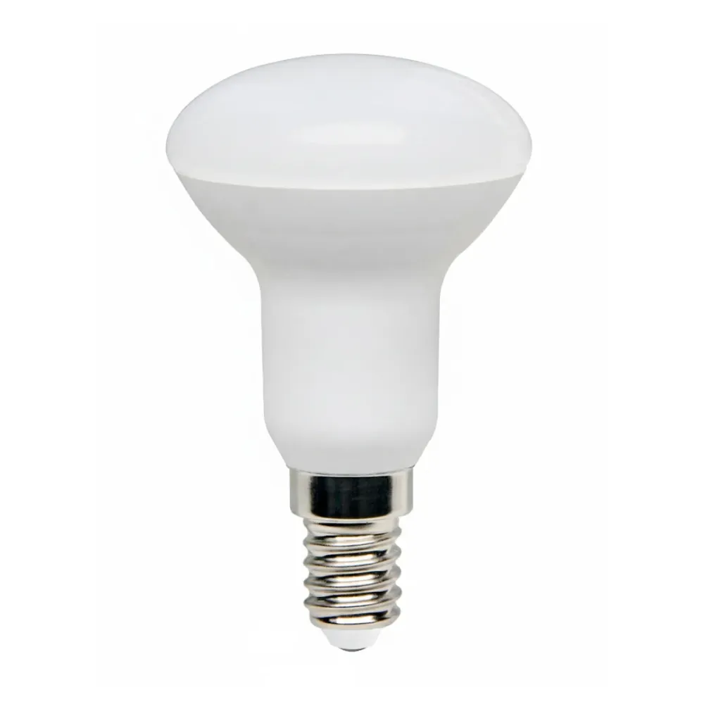 Lampadina LED reflector R50 E14 4,9W 470lm luce fredda 6500K equivalente 40W