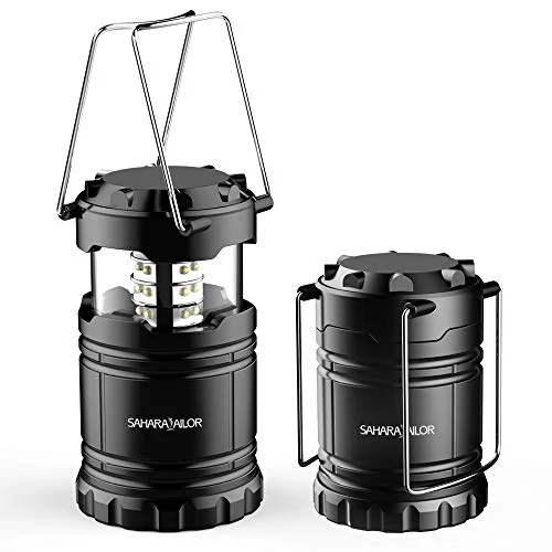 Sahara Sailor Lanterna LED Campeggio - Lampada da Campeggi Portatile, 1 PACK