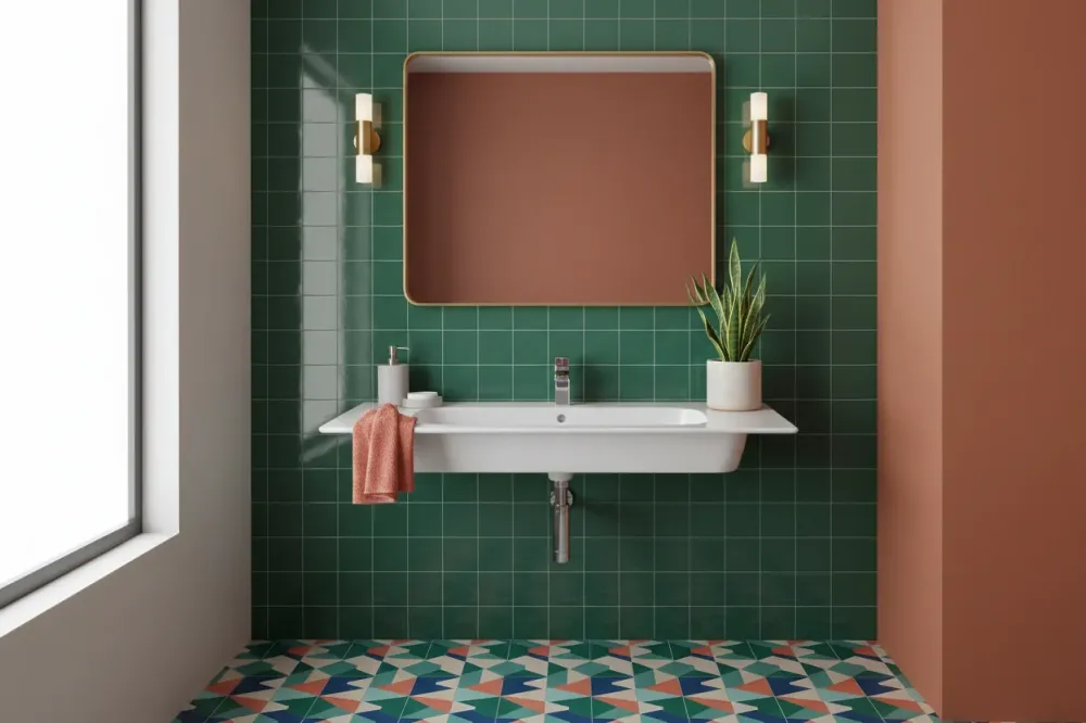 Lavabo Top sospeso ceramica da 104 cm Ideal Standard I.Life Art T462101