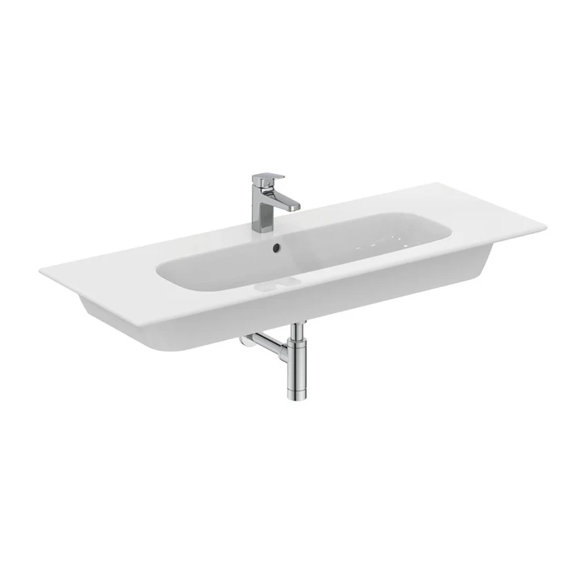 Lavabo Top sospeso ceramica da 104 cm Ideal Standard I.Life Art T462101