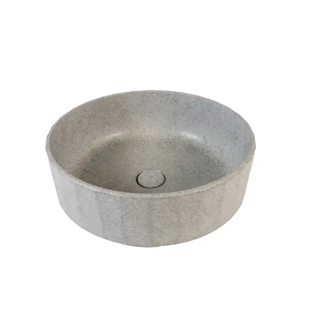 Lavabo Da Appoggio Marmoresina - Castle Smoke Grey