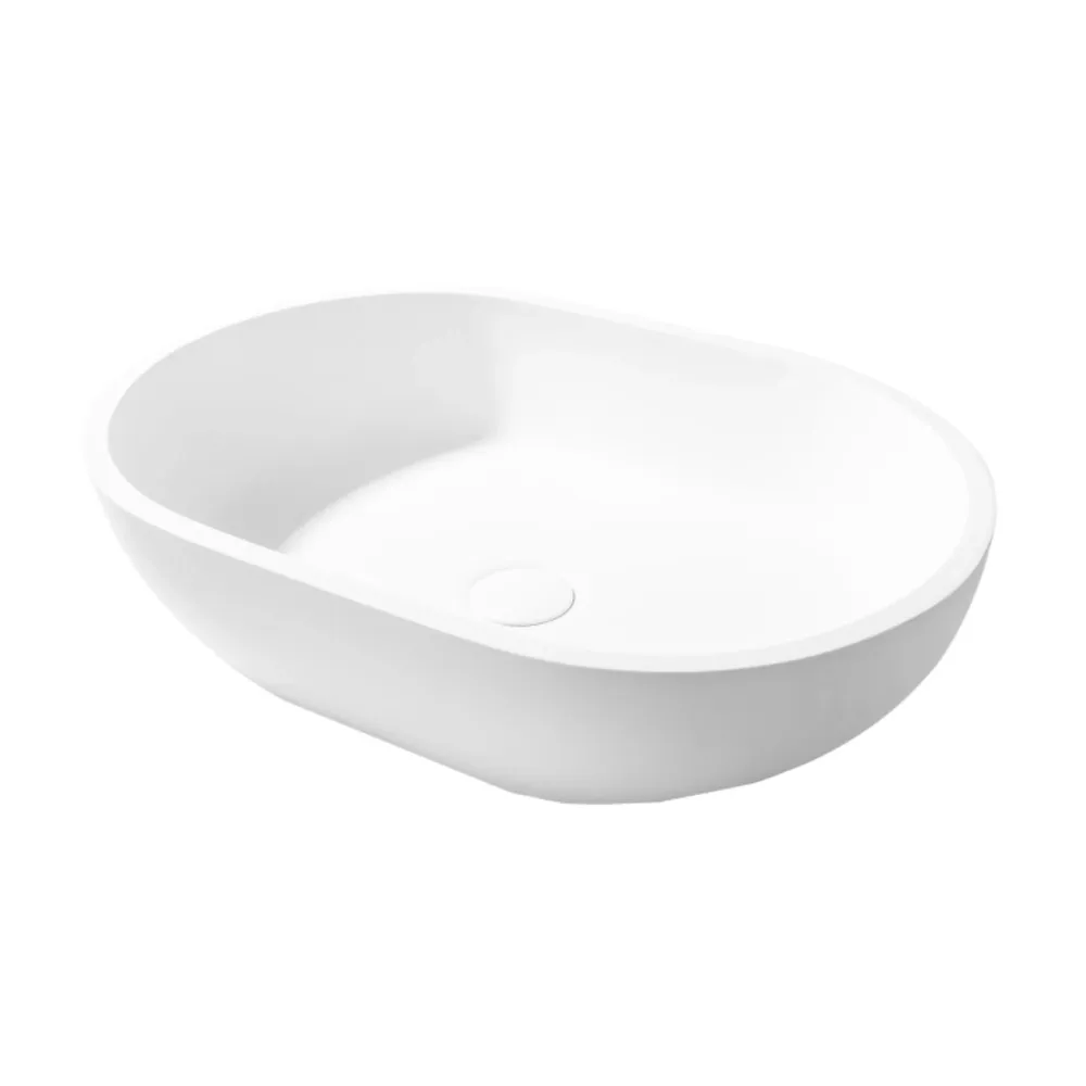 LAVABO POOL lavantino vasca Istone - CIPÍ bianco 58x38cm ideale per bagni moderni ed eleganti