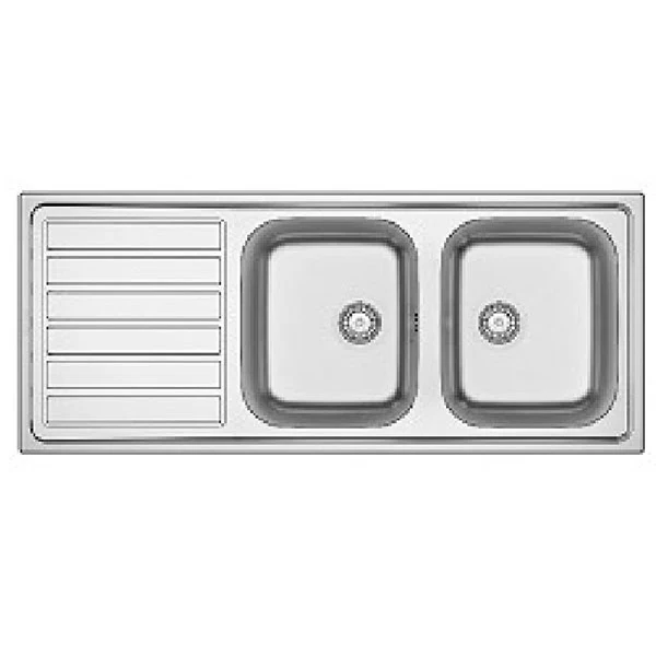 Lavello Inox Apell 116x50 Sx 1162ilb Saldato