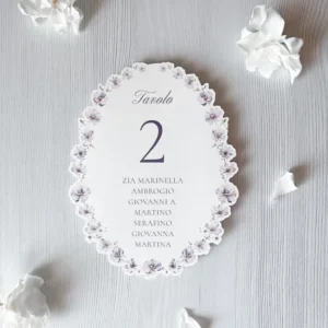 Card Tableau - Lavender Bloom