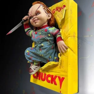 HOLLYWOOD COLLECTIBLE - Bride Chucky - Chucky Life Size Wall Sculpture