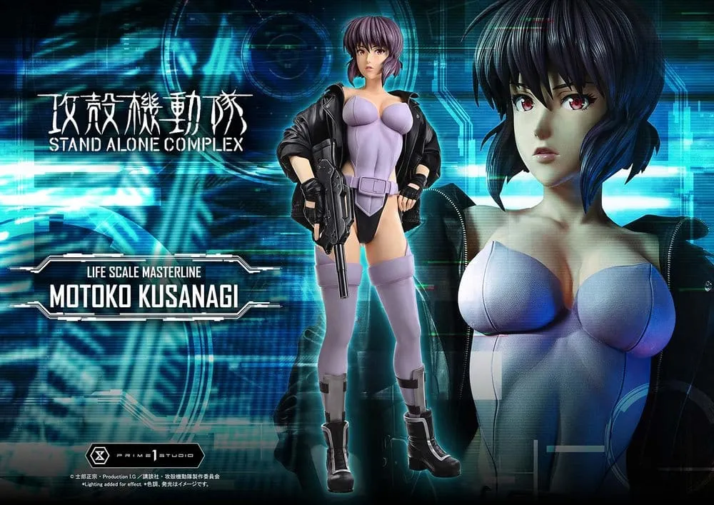 PRIME 1 - Ghost Shell Life Scale Masterline Series Statue 1/1 Motoko Kusanagi