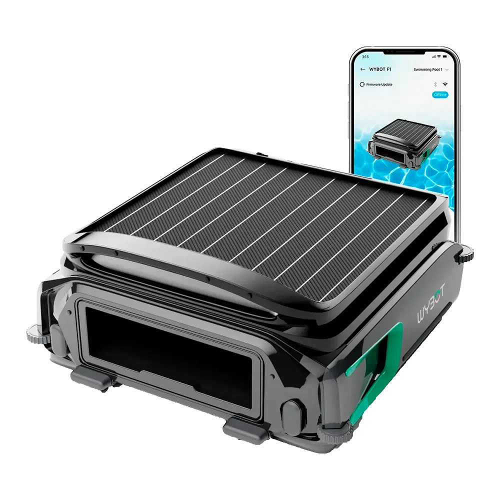 Robot skimmer solare WYBOT F1 per la pulizia della superficie della piscina