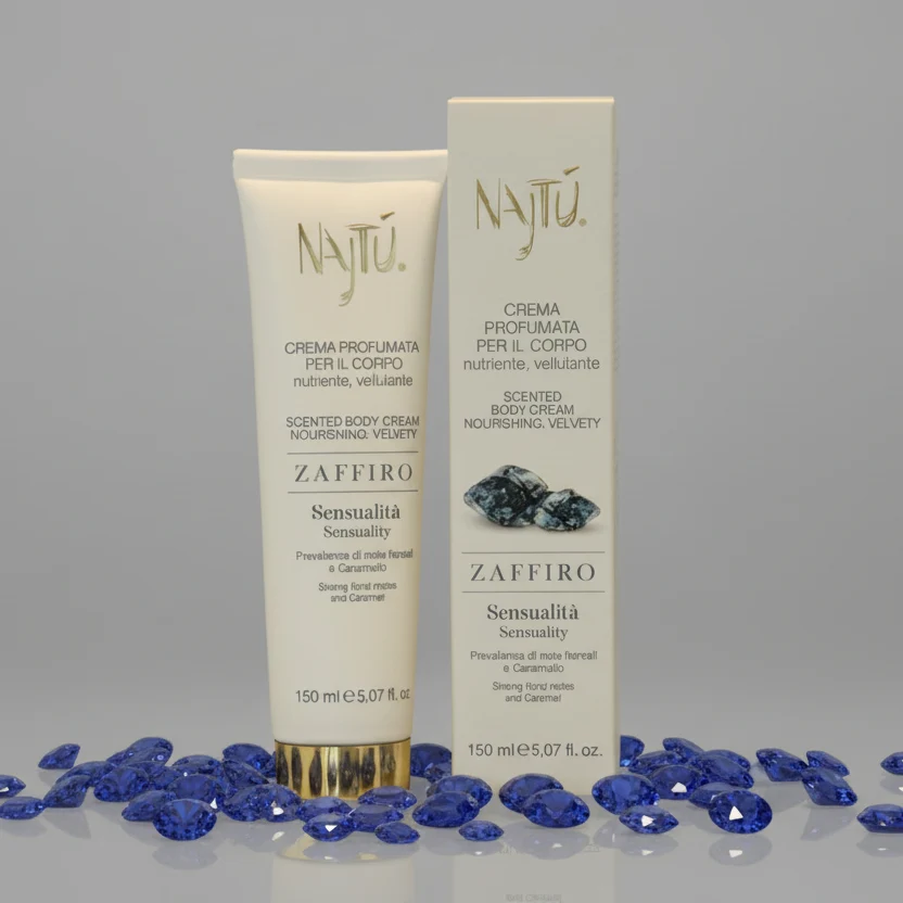 Najtù Zaffiro - Crema profumata per il corpo (150 ml)