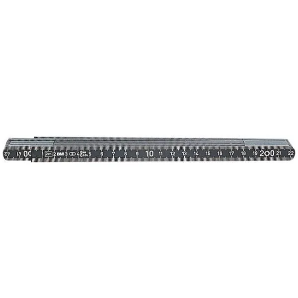BMI Metro pieghevole metallo, Lunghezza: 2 m