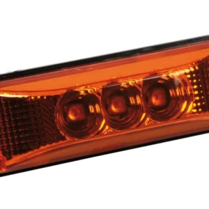 Luce ingombro 3 Led, 24V - Arancio