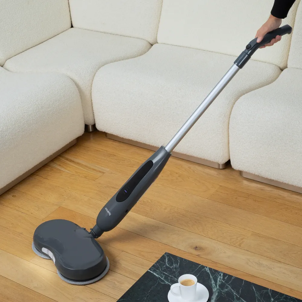 Ⓜ️🔵🔵🔵 H.Koenig LST70 - Pulitore per pavimenti e Lucidatrice elettrica batteria senza fili con funzione detergente e di asc...
