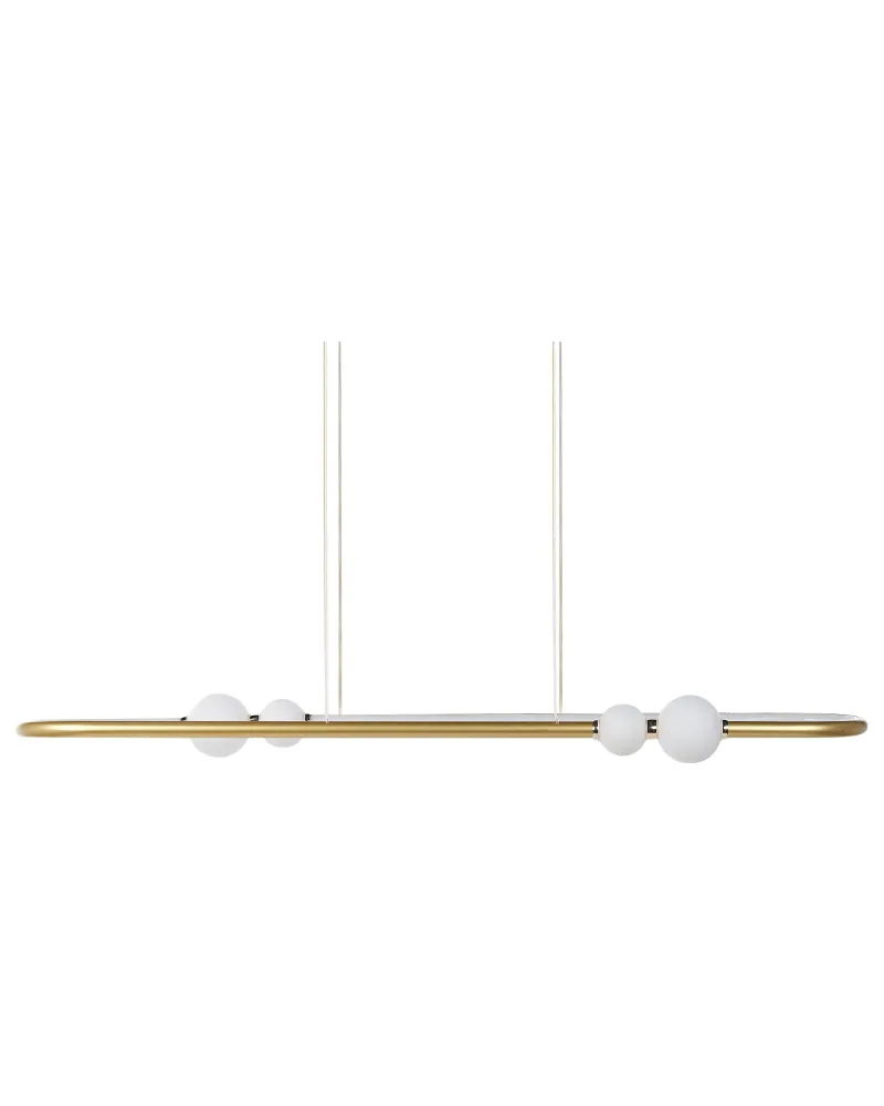 Metal LED Pendant Lamp Gold FEALE