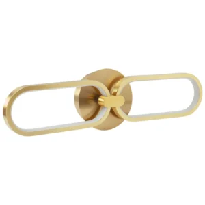 Metal LED Wall Lamp Gold KRANG