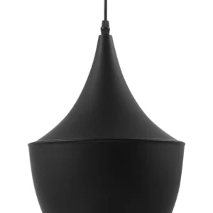 Metal Pendant Lamp Nero puro FRASER